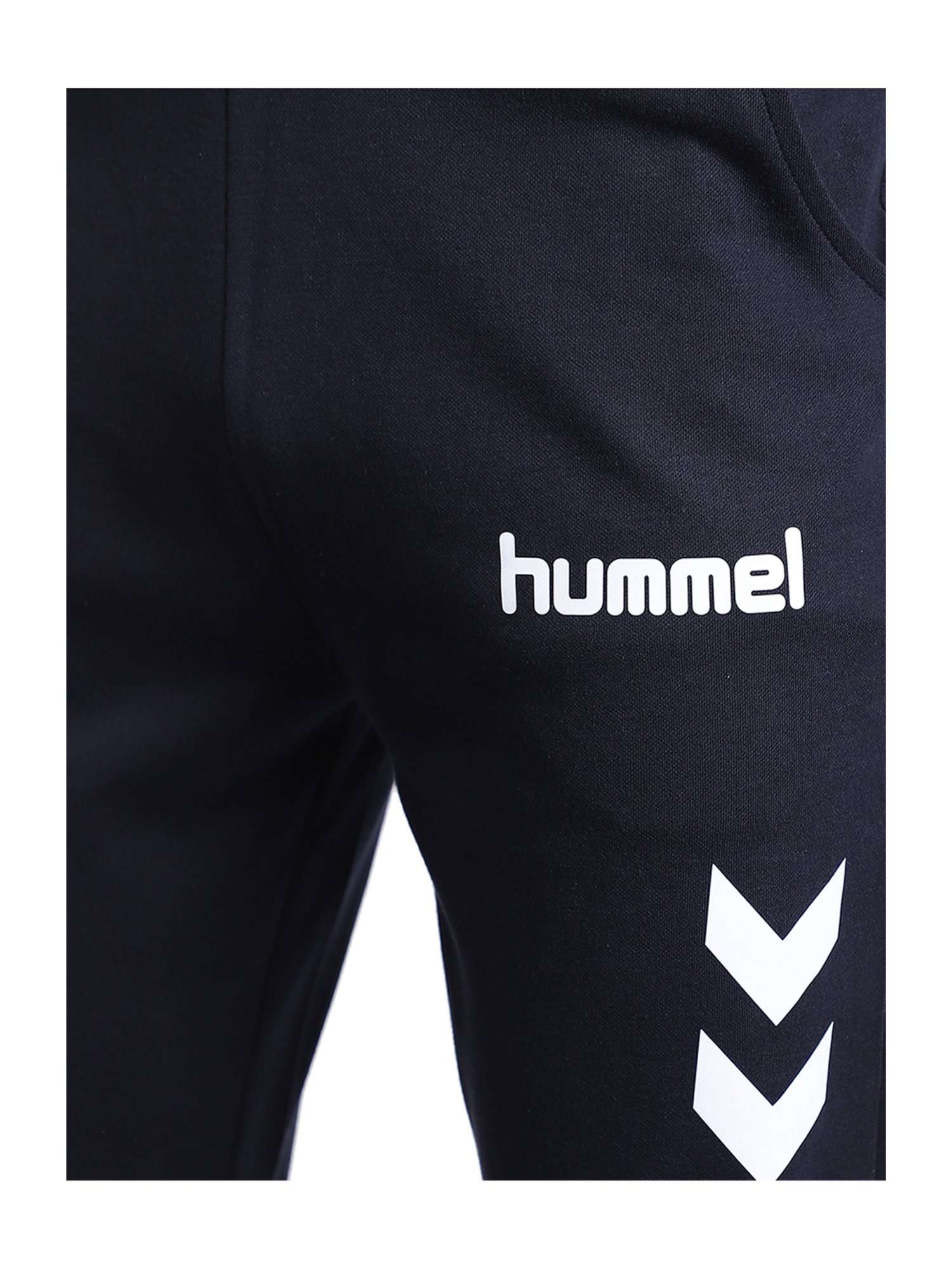 Hummel Navy Cotton Track Pants
