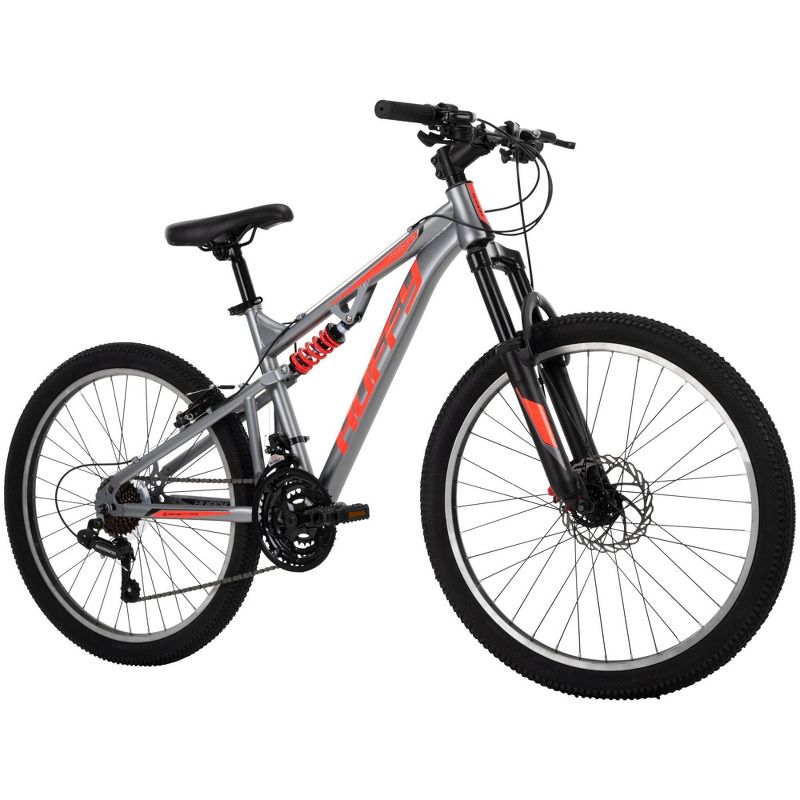 Huffy Marker Men's Dual Suspension 24" Mountain Bike - Gunmetal