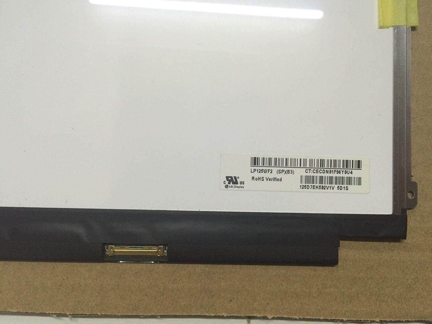 12.5" 1920x1080 edp30pin LED LCD Screen LP125WF2-SPB3 SP B3 for Lenovo K2450