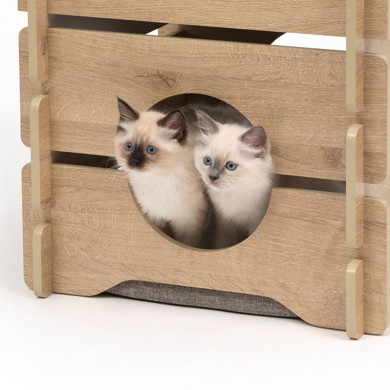 Hauspanther Cubitat Cat Bed - Espresso