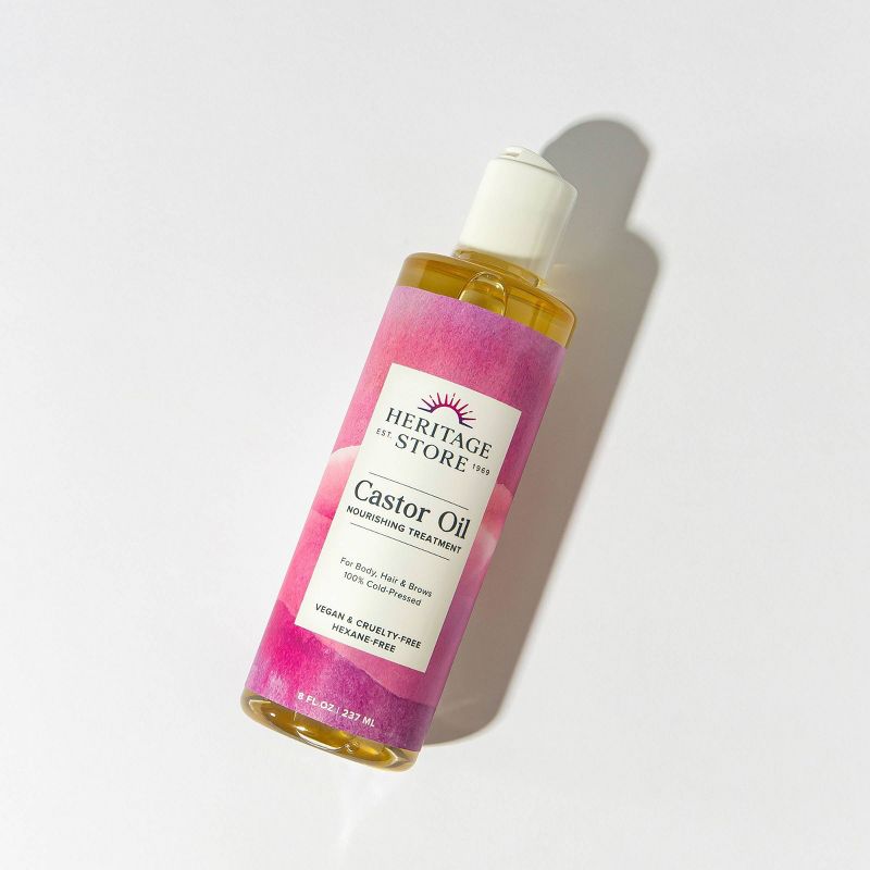 Heritage Store Castor Oil - 8 fl oz