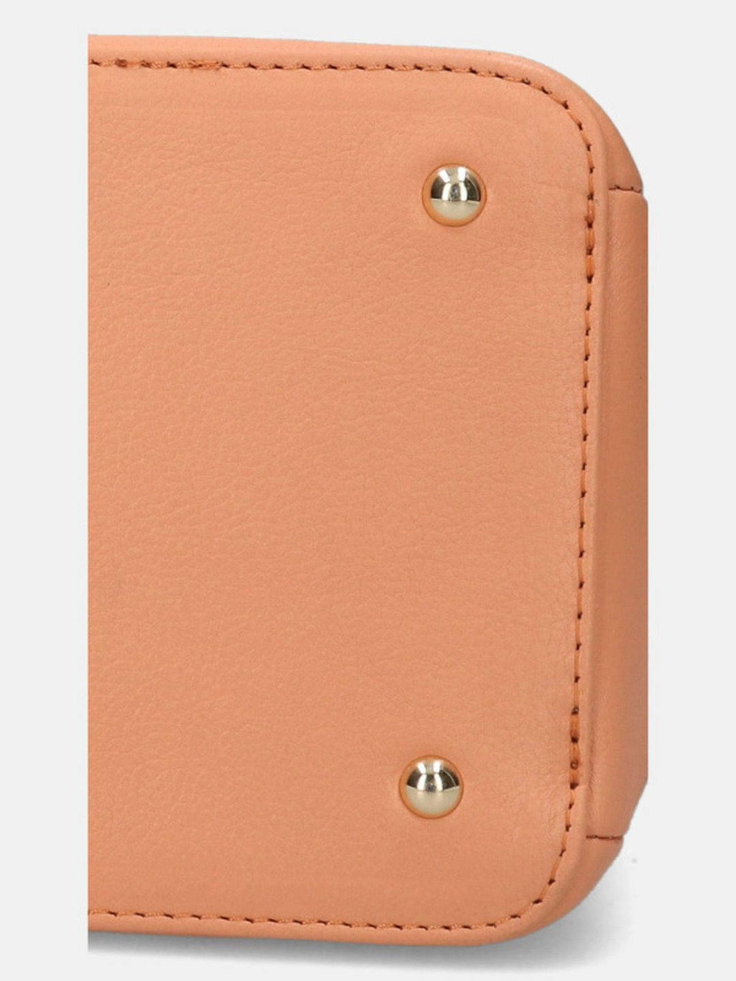 BAGATT Campania Peach Medium Leather Handbag