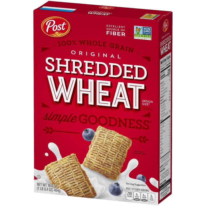 Shredded Wheat Spoon Size Breakfast Cereal - 16.4oz - Post