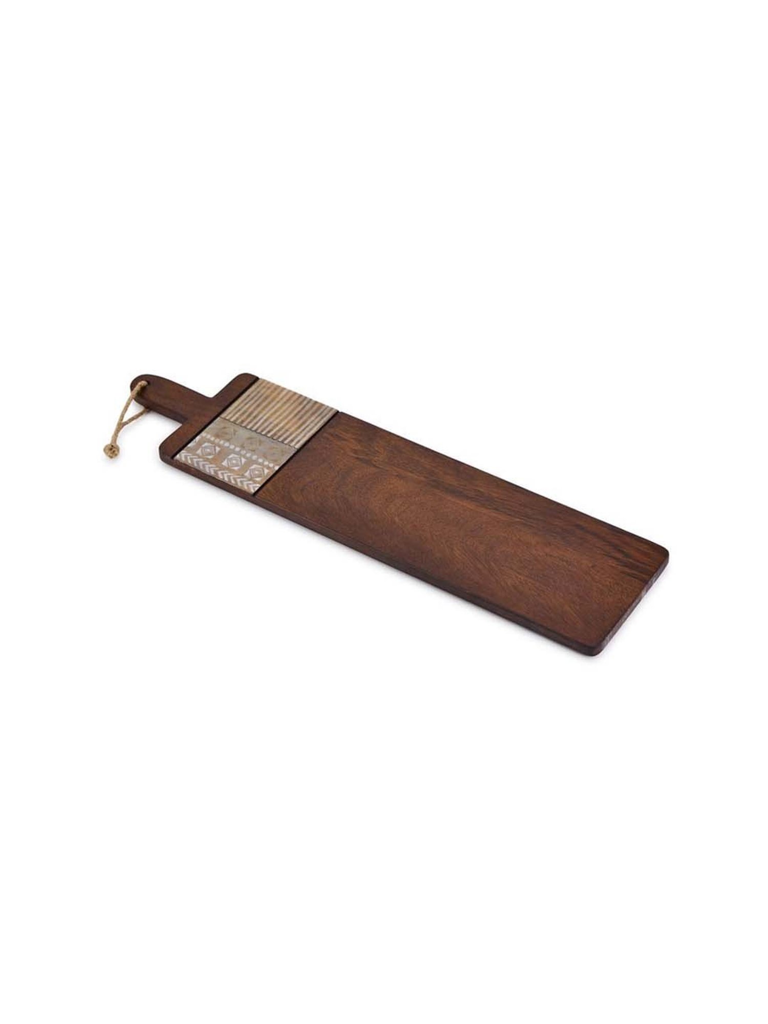 Fabindia Chitra Red Ceramic Large Oval Platter