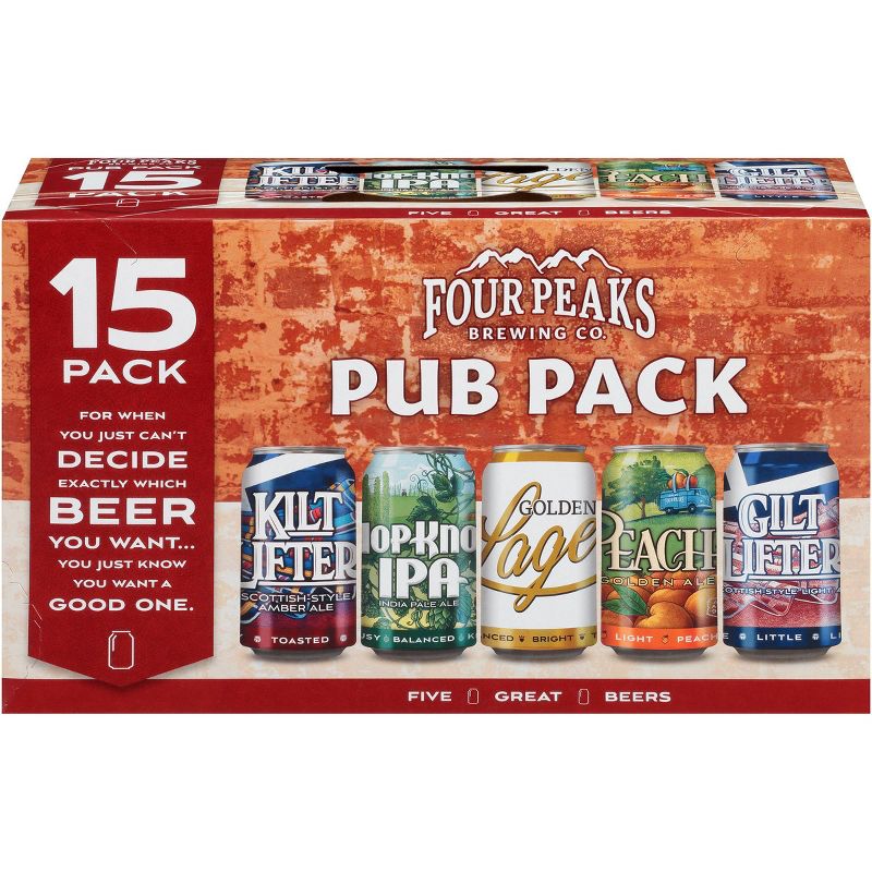 Four Peaks Brewing Variety Pack - 15pk/12 fl oz Cans
