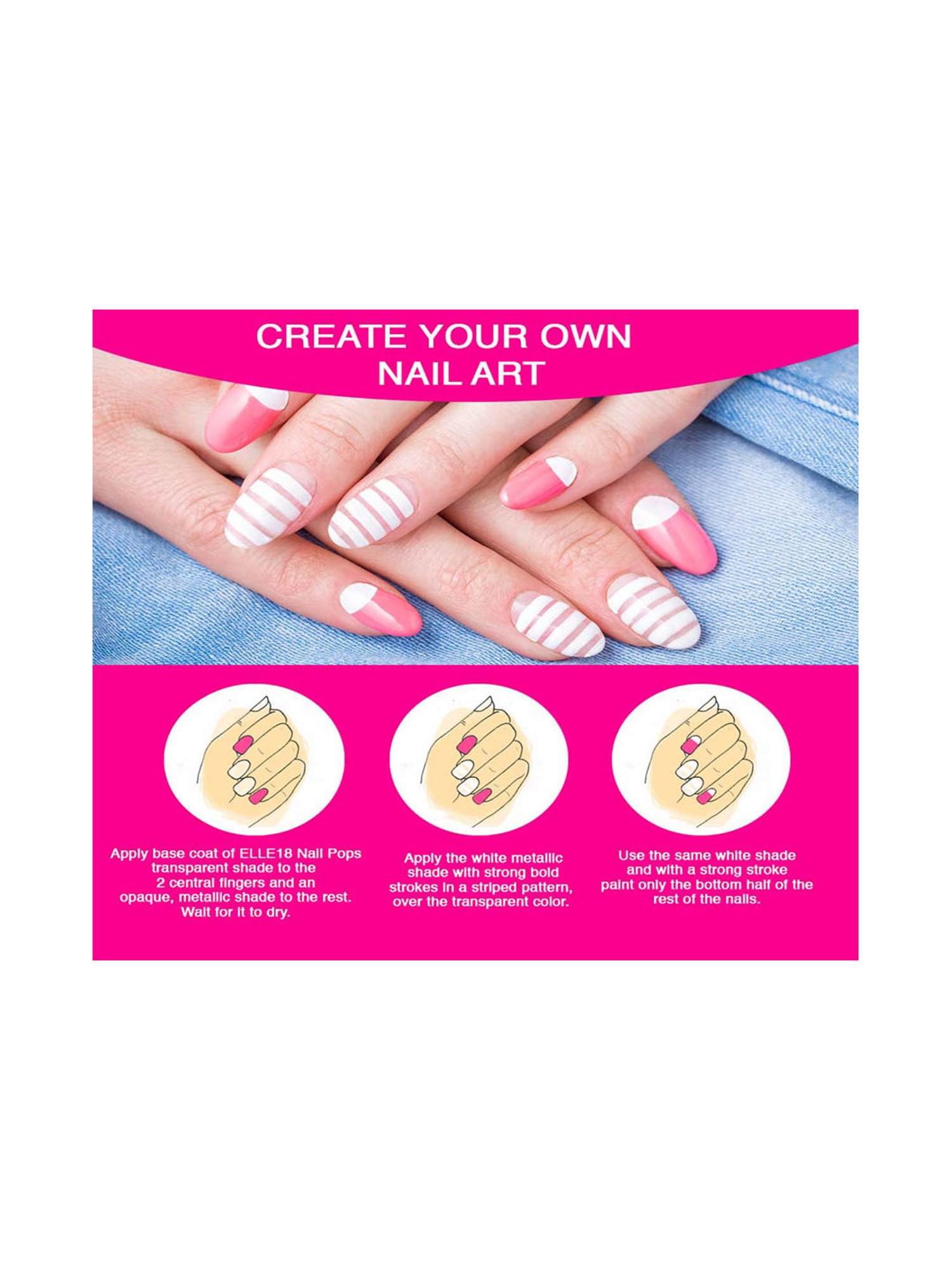 Elle 18 Nail Pops Nail Color Shade 41 - 5 ml