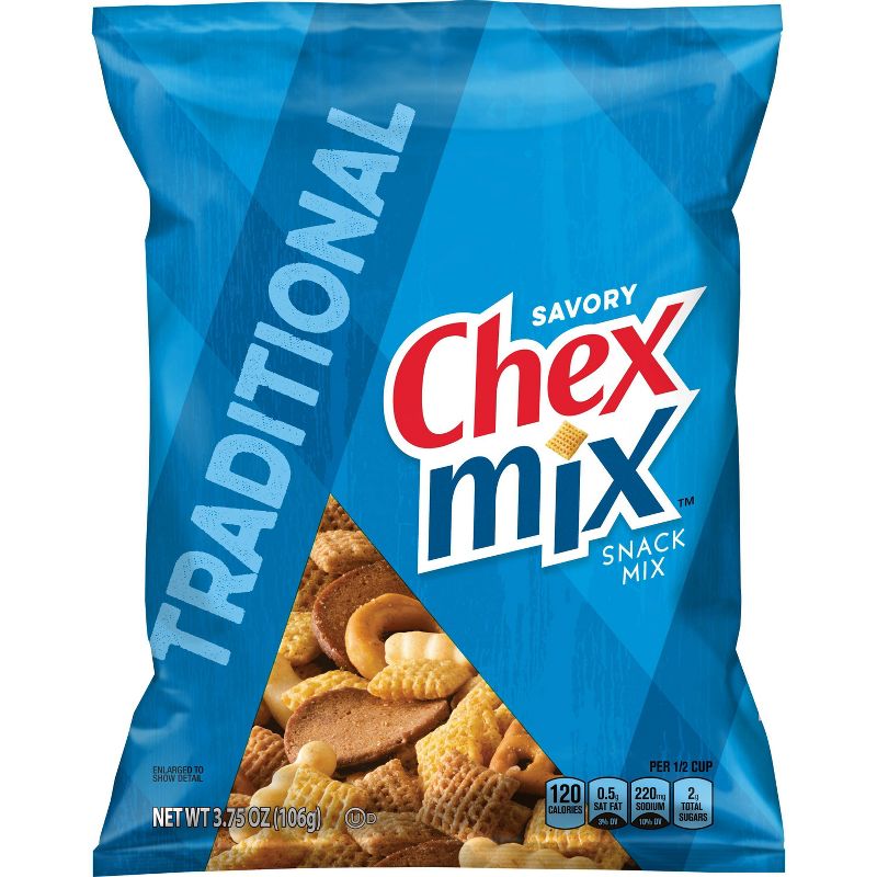 Chex Mix Savory Traditional Snack Mix - 3.75oz