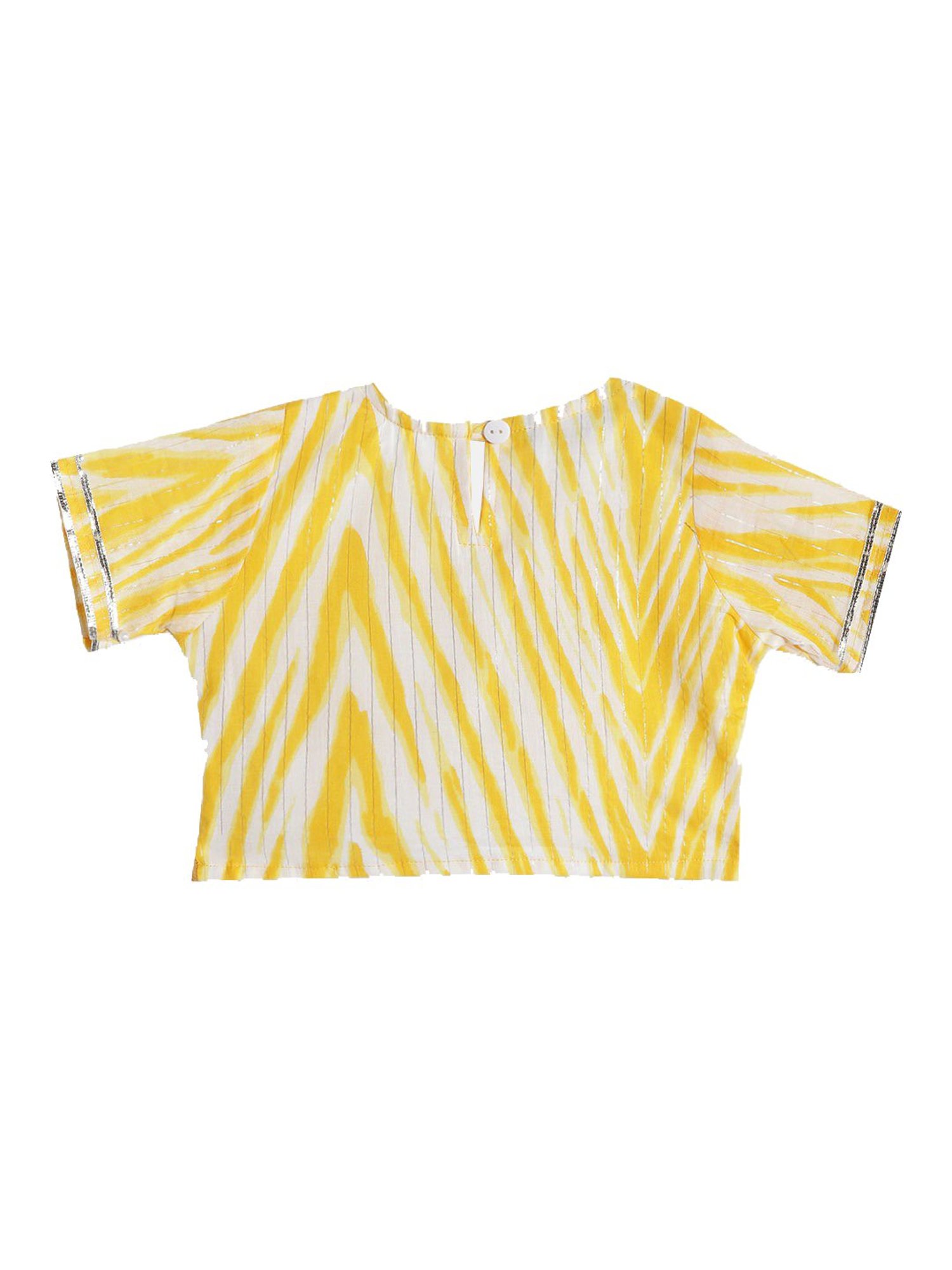 A Little Fable Kids Red & Beige Embellished Lehenga Choli