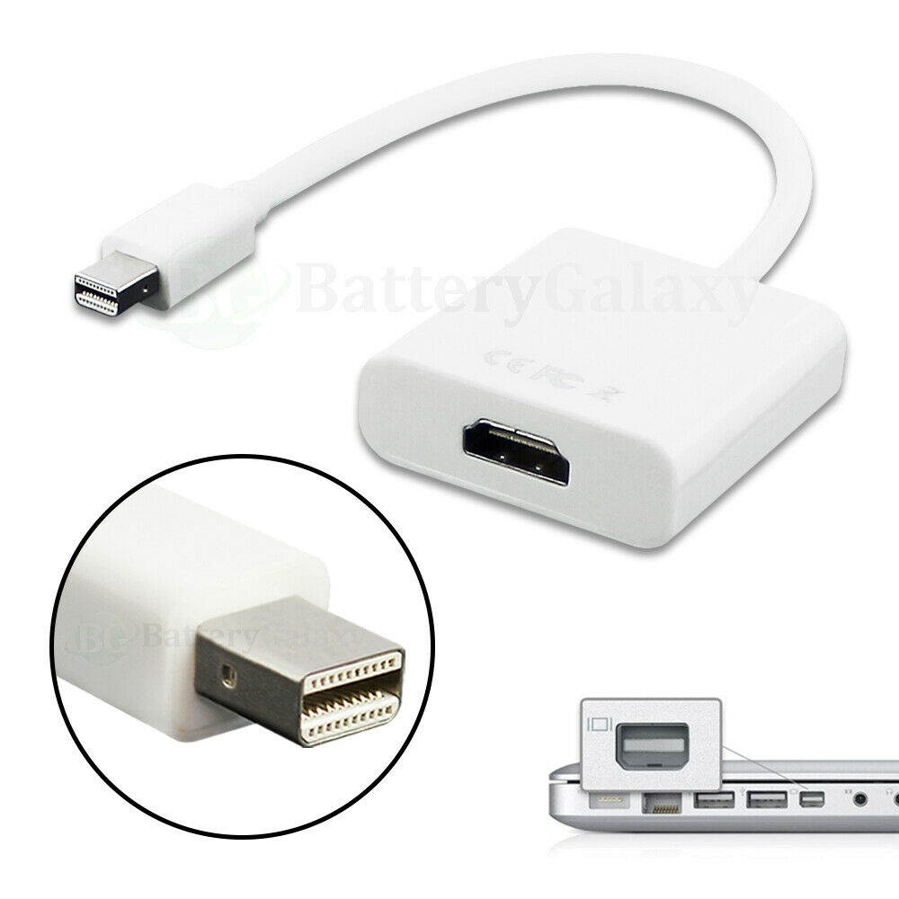25X Mini Display Port DP to HDMI Female Cable Cord For MacBook Pro Air iMac Mac