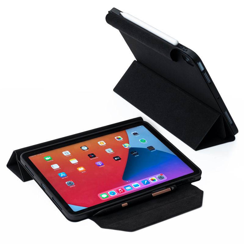 Adonit iPad Case Perfect for iPad Air 4 10.9inch Multi-Angle Viewing Stand Protective Folio with Stylus Holder