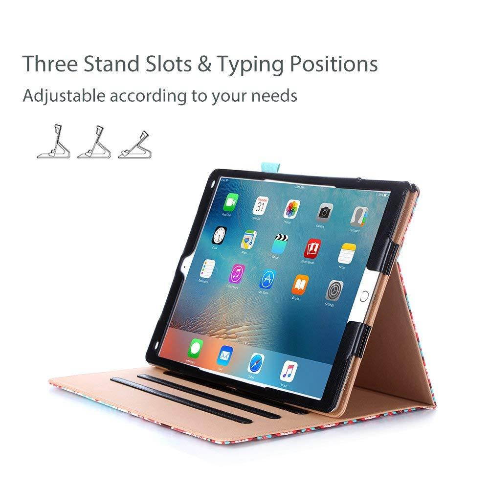 iPad Pro 9.7 Case - ProCase Stand Folio Case Cover for Apple iPad Pro 9.7 Inch 2016, with Multiple Viewing Angles, Document Card Pocket - Aztec1