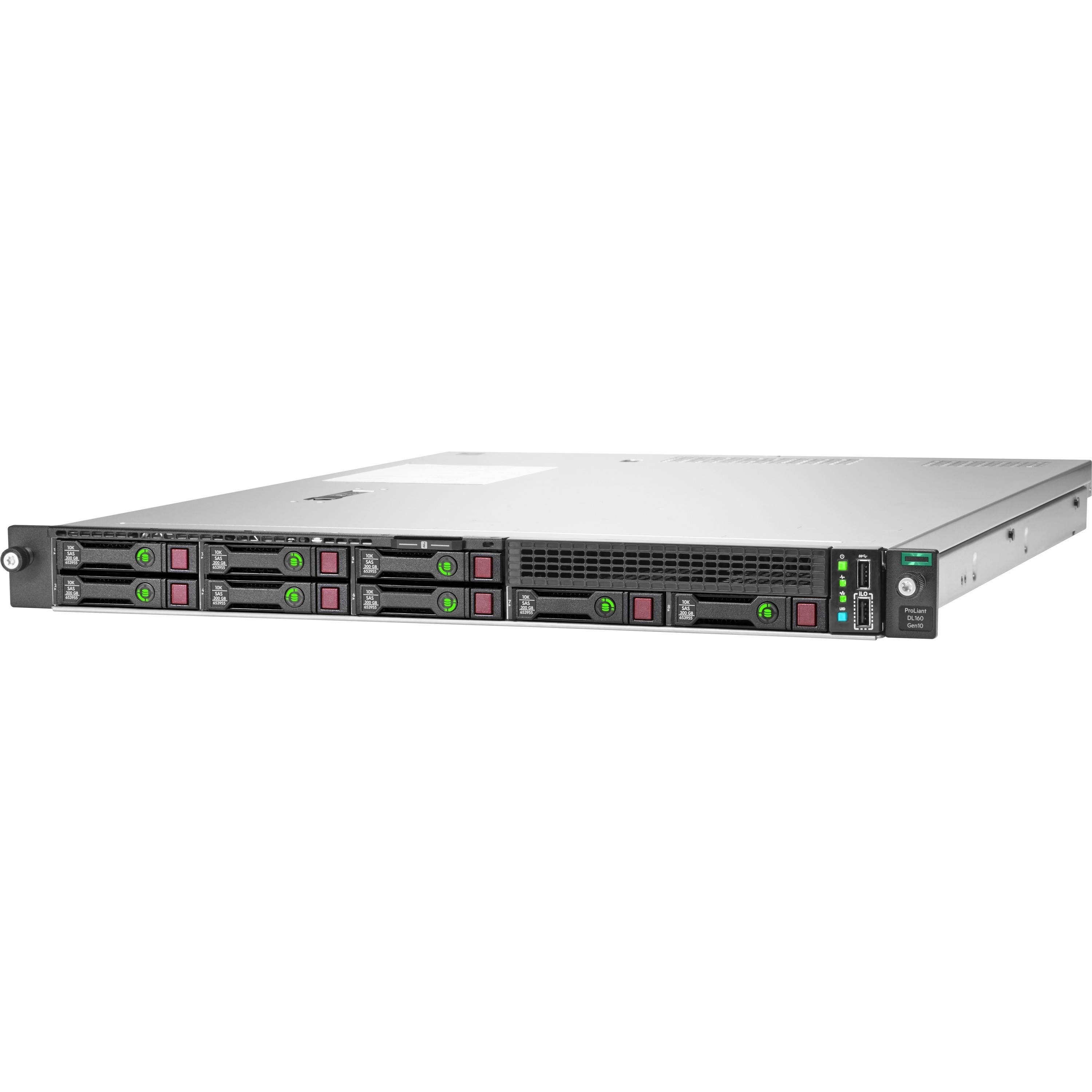 HPE ProLiant DL160 G10 1U Rack Server Intel C622 SoC 1 x Intel Xeon Silver 4214R 2.40 GHz 16 GB RAM Serial ATA/600 Controller P35518B21