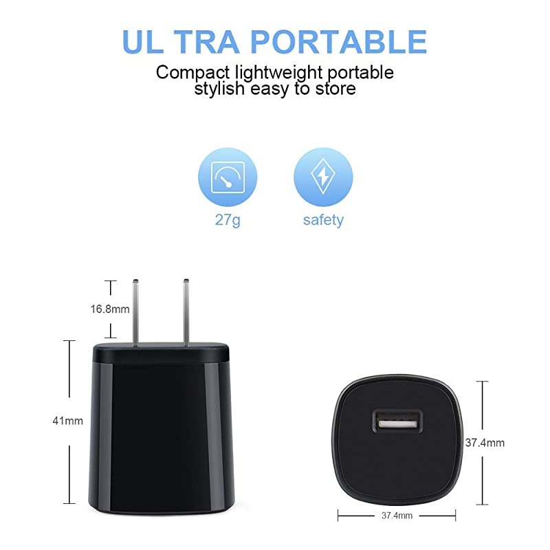 Plug Adapter Fast Micro USB Cable Android Compatible for Samsung Galaxy S7 S6 J8 J7 J6 J5 J4 J3Note 5 4 3LG K7 K8 K20 Aristo 2 3 4+LG Stylo 2 3 2VMoto E5 E6 E4 E3 G5Kindle Fire