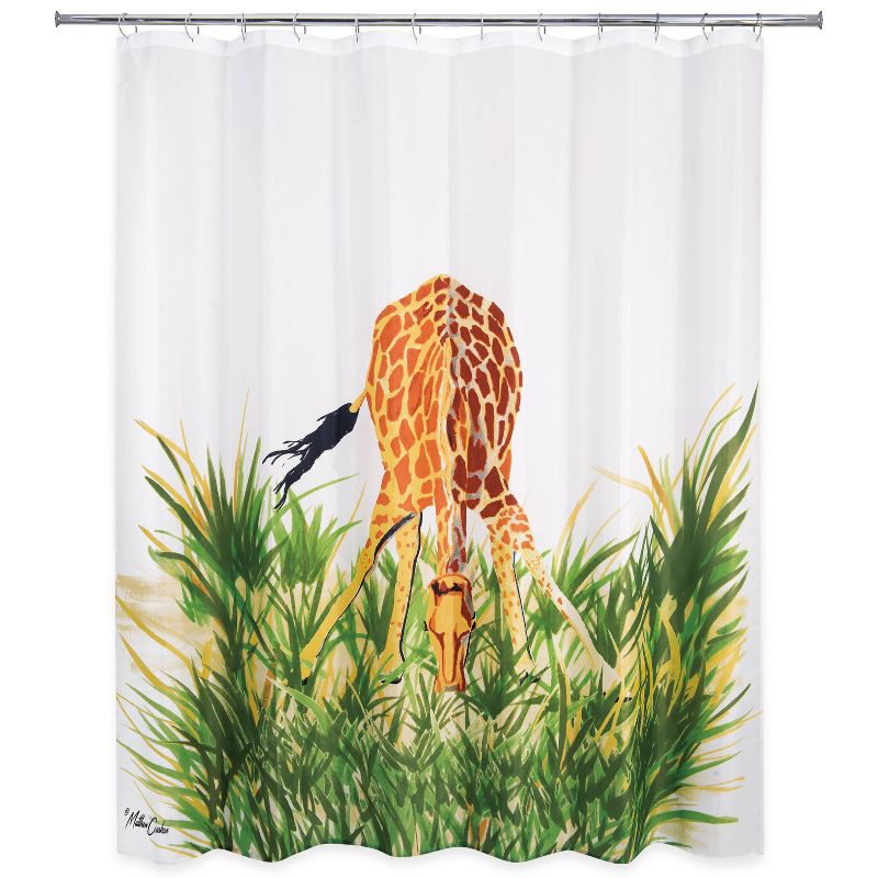 Hungry Giraffe Shower Curtain - Allure Home Creation