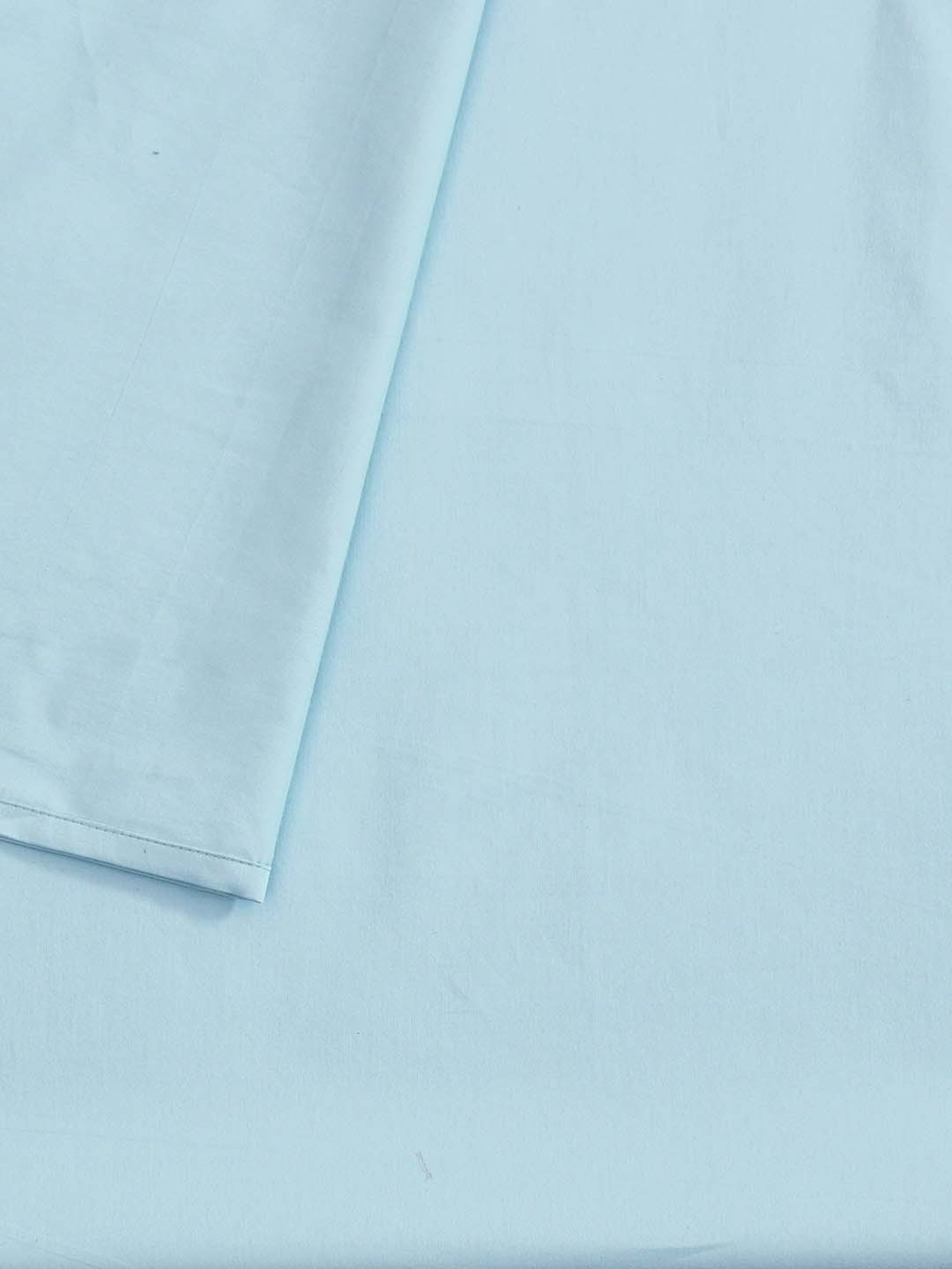 House This Juniper Blue 150 TC Cotton Fitted Bedsheet with 2 Pillow Covers