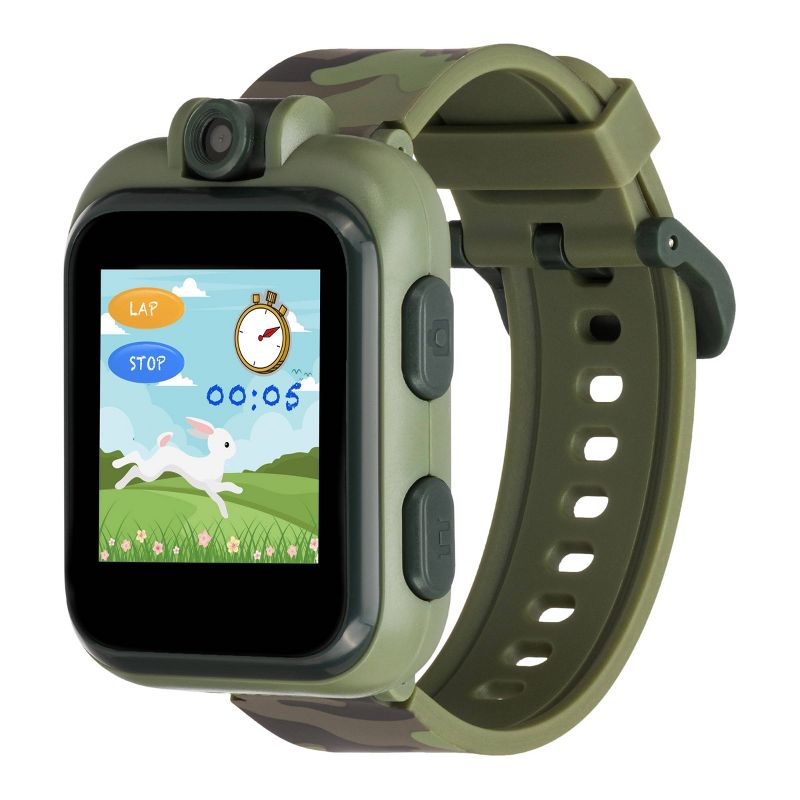 iTouch Playzoom Kids Smartwatch - Green Camo Strap