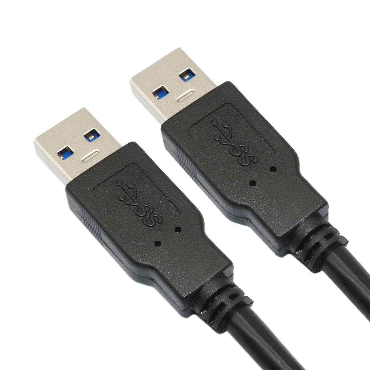 USB Male to Male, SNANSHI USB Cable Male to Male USB 3.0 Type A Male to A Male Cable 3 Feet