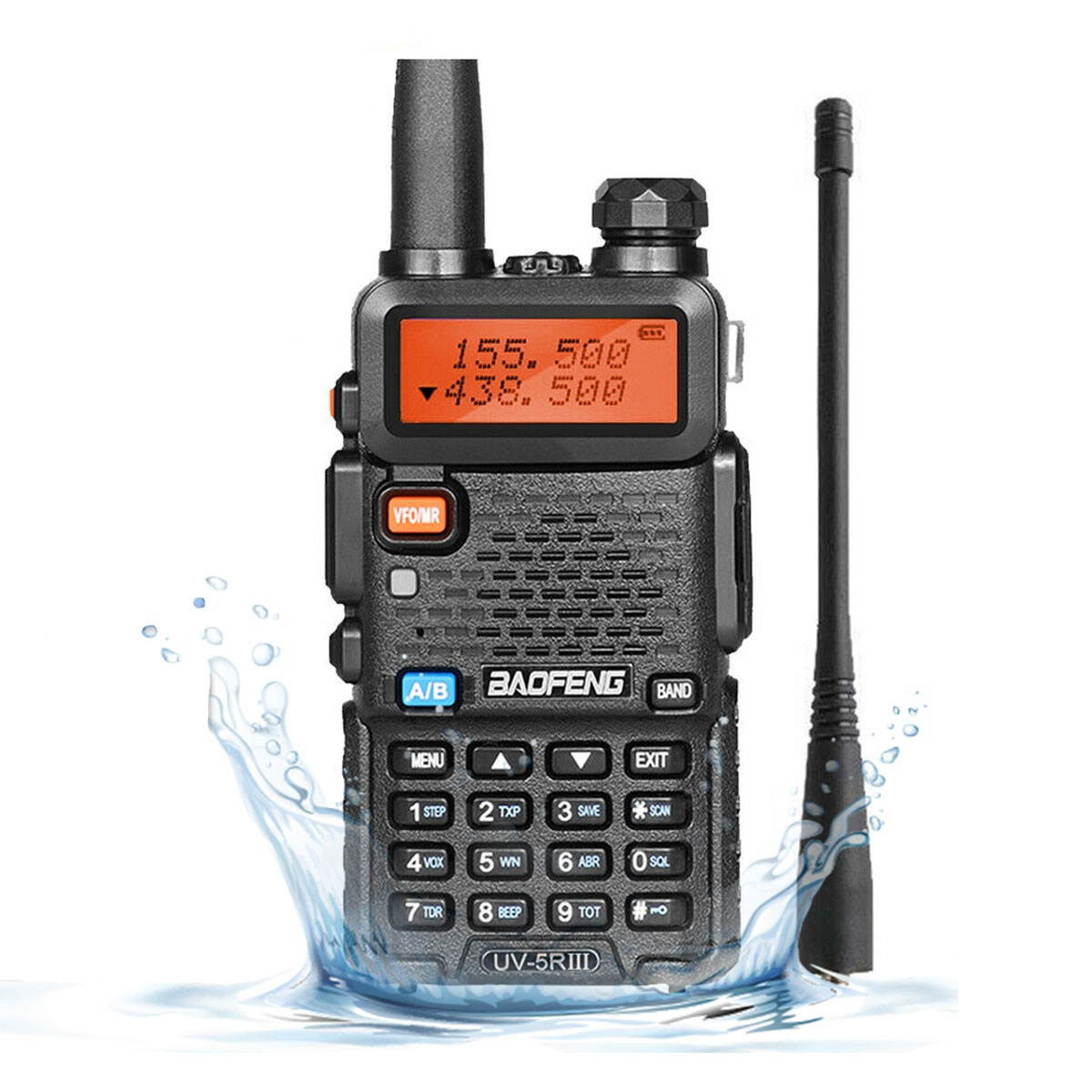 Baofeng UV-5R  Walkie Talkie 136-174MHz 220-260MHz 400-520MHz Two Way Radio