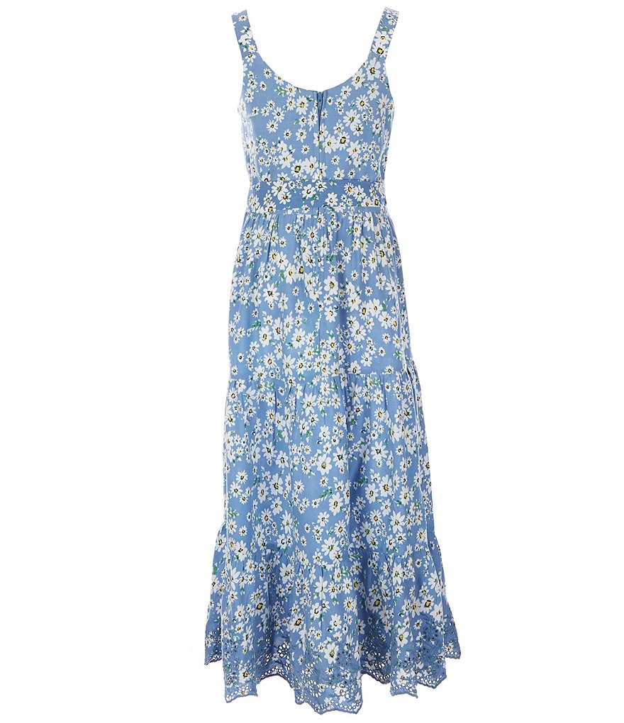 Zunie Big Girls 7-16 Floral Tiered Maxi Dress