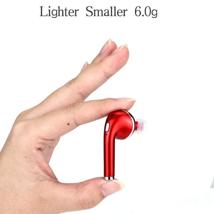 Bluetooth V4.1 Wireless In-Ear Headset for Right Ear - Rose Gold