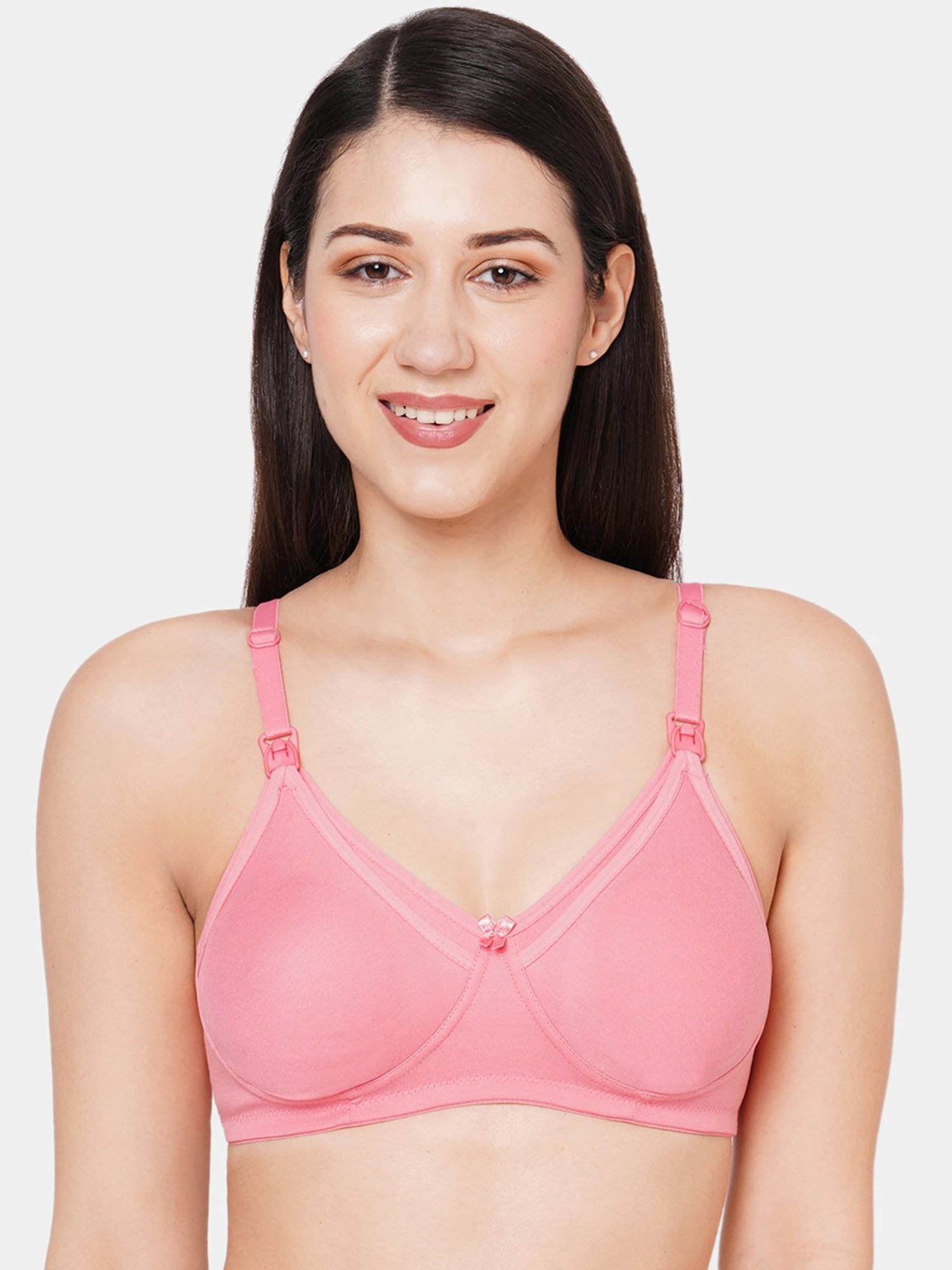 Inner Sense White Non Wired Non Padded Nursing Bra