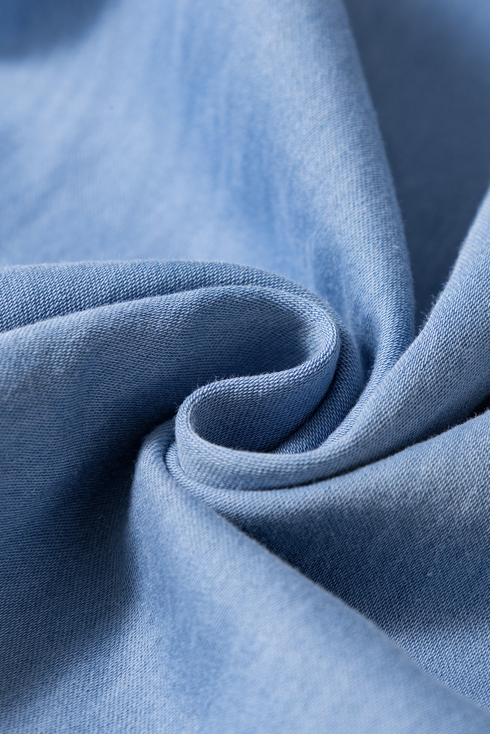 Dark Blue Plus Size Stitching Washed Flare Jeans