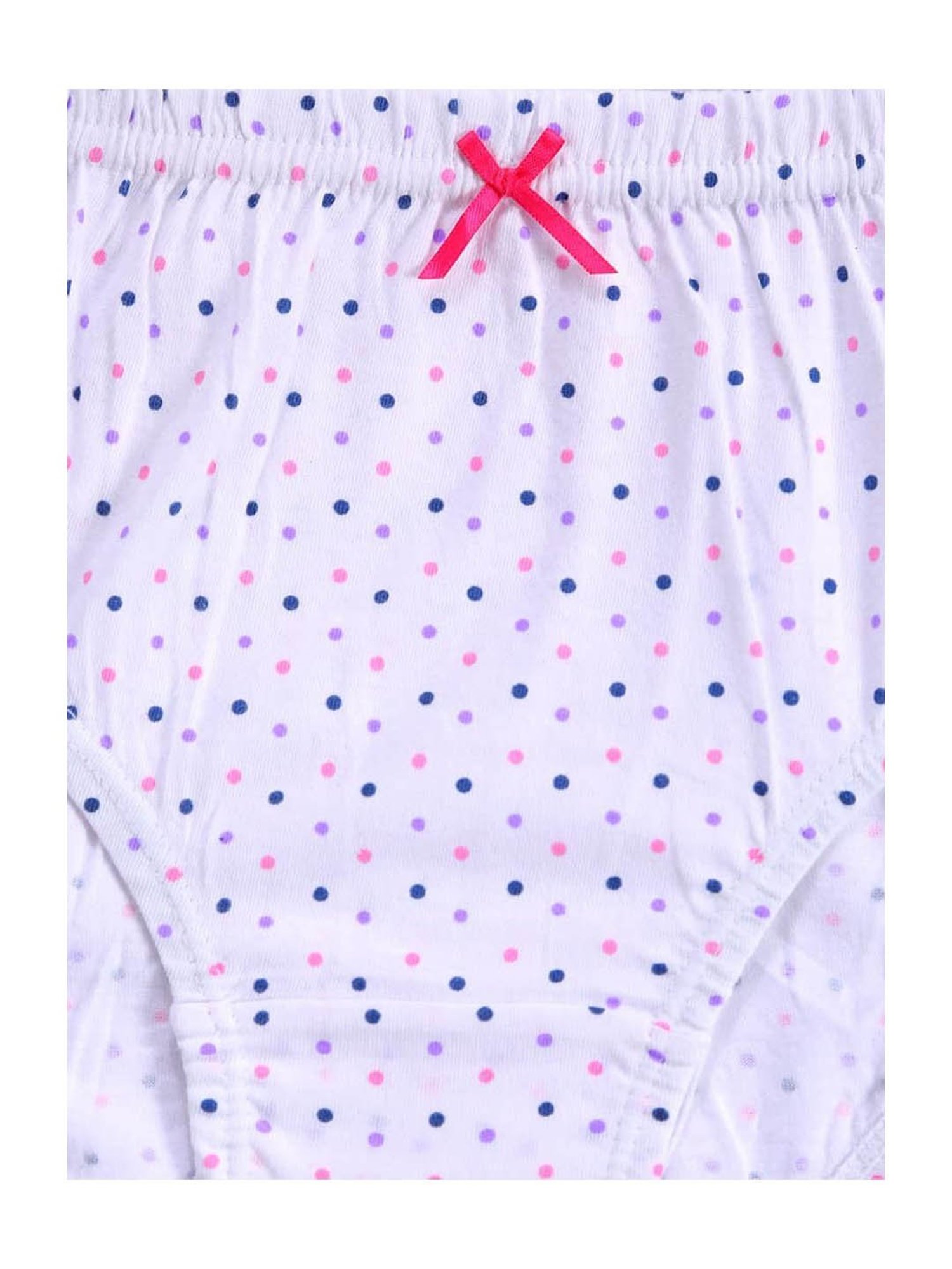 D'chica Kids Multicolor Cotton Printed Panties - Pack of 6