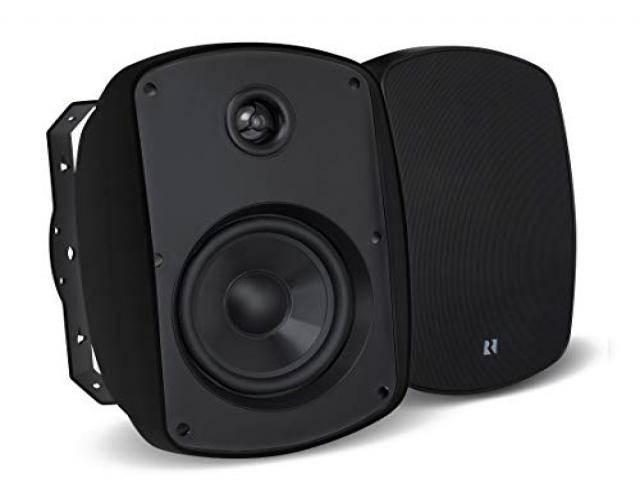 Russound 5B45B 4-Inch Outdoor 2-Way Speakers (Black)