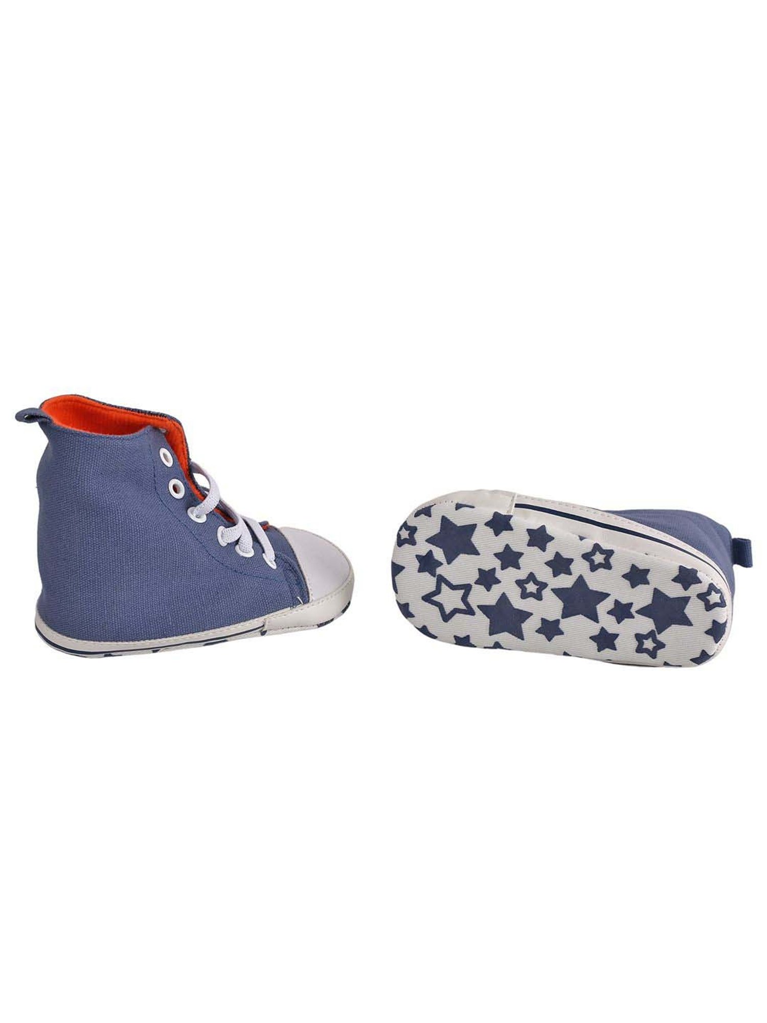 Baby Moo Kids Navy Casual Booties