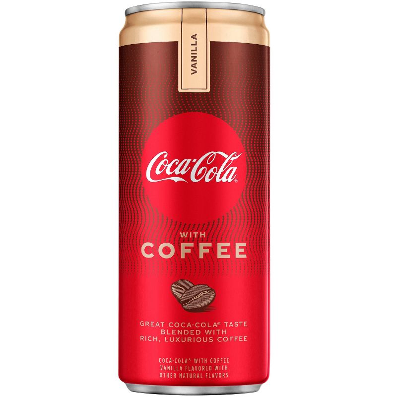 Coke with Coffee Vanilla- 12 fl oz Can