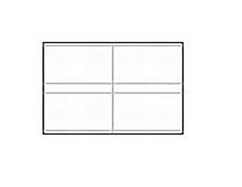 MyOfficeInnovations Laser/Inkjet Address Labels 1" x 2 5/8" Clear 30 Labels/Sheet 575748