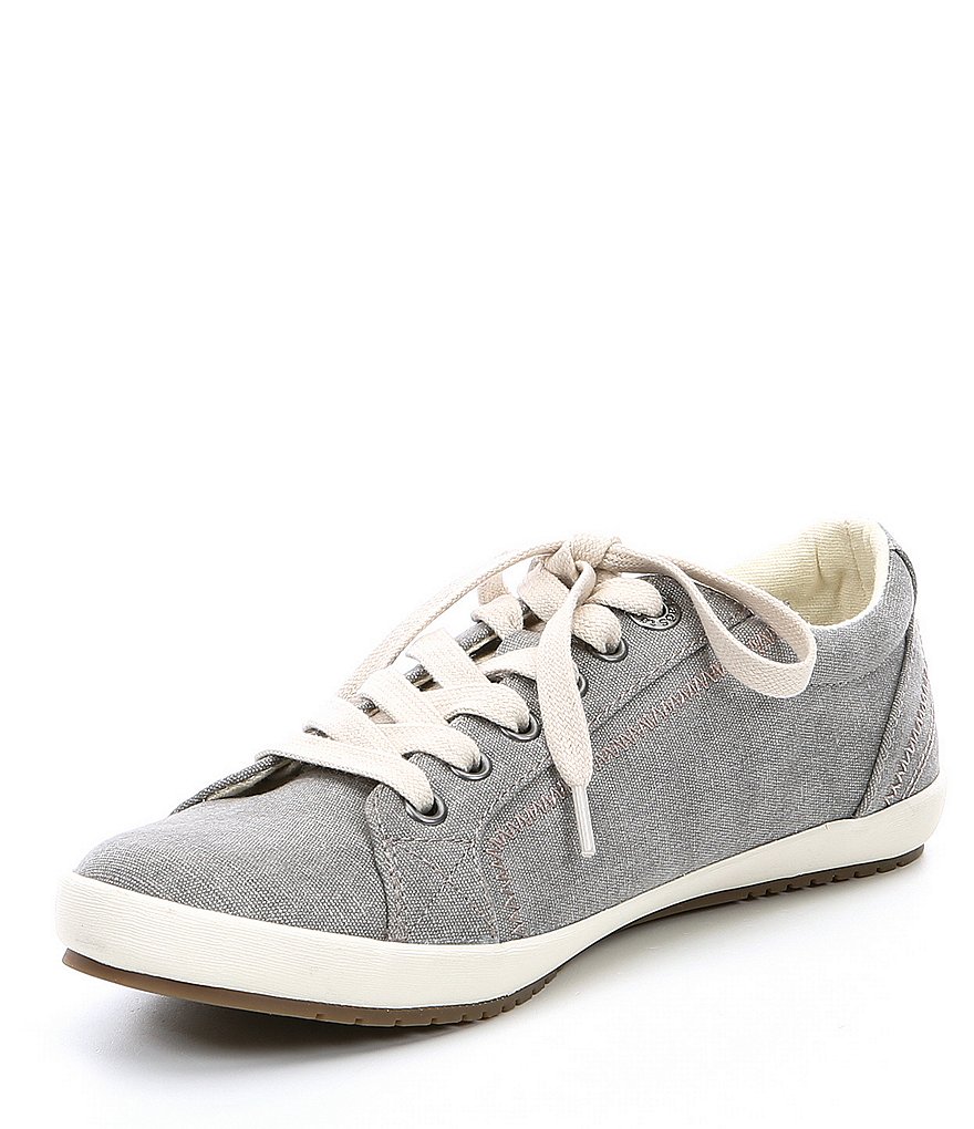 Taos Footwear Star Washed Canvas Lace-Up Sneakers