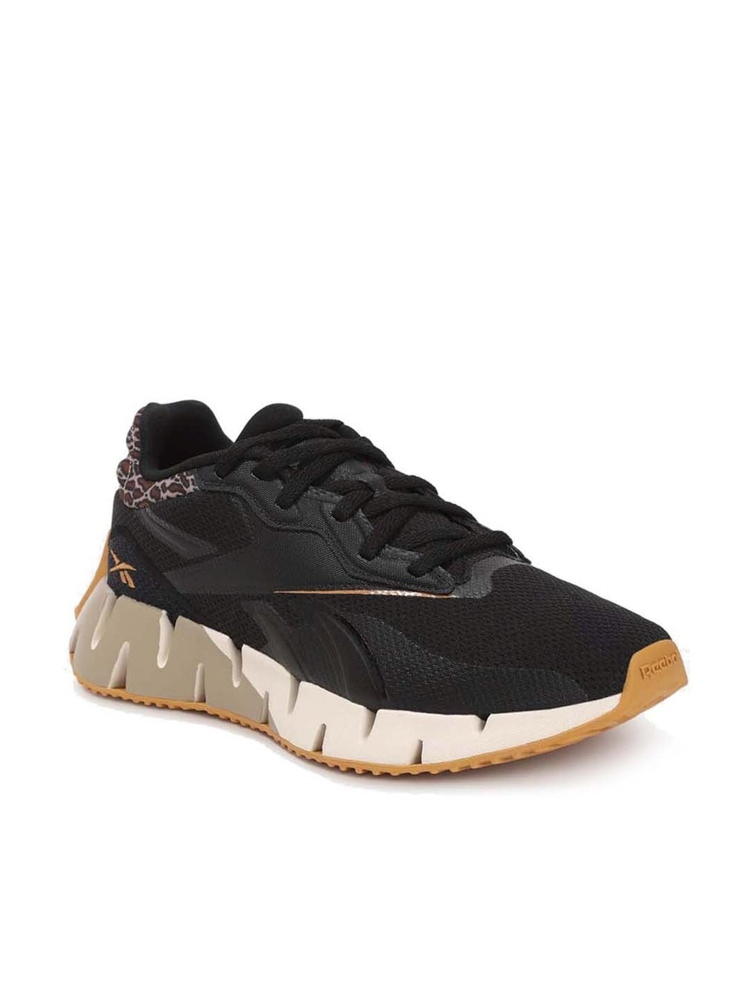 Reebok Women's Zig Dynamica 4 Black Running Shoes