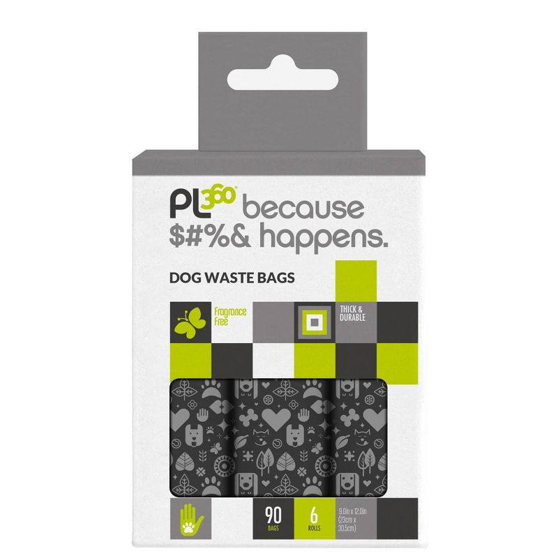 PL360 Dog Waste Bags - 90ct