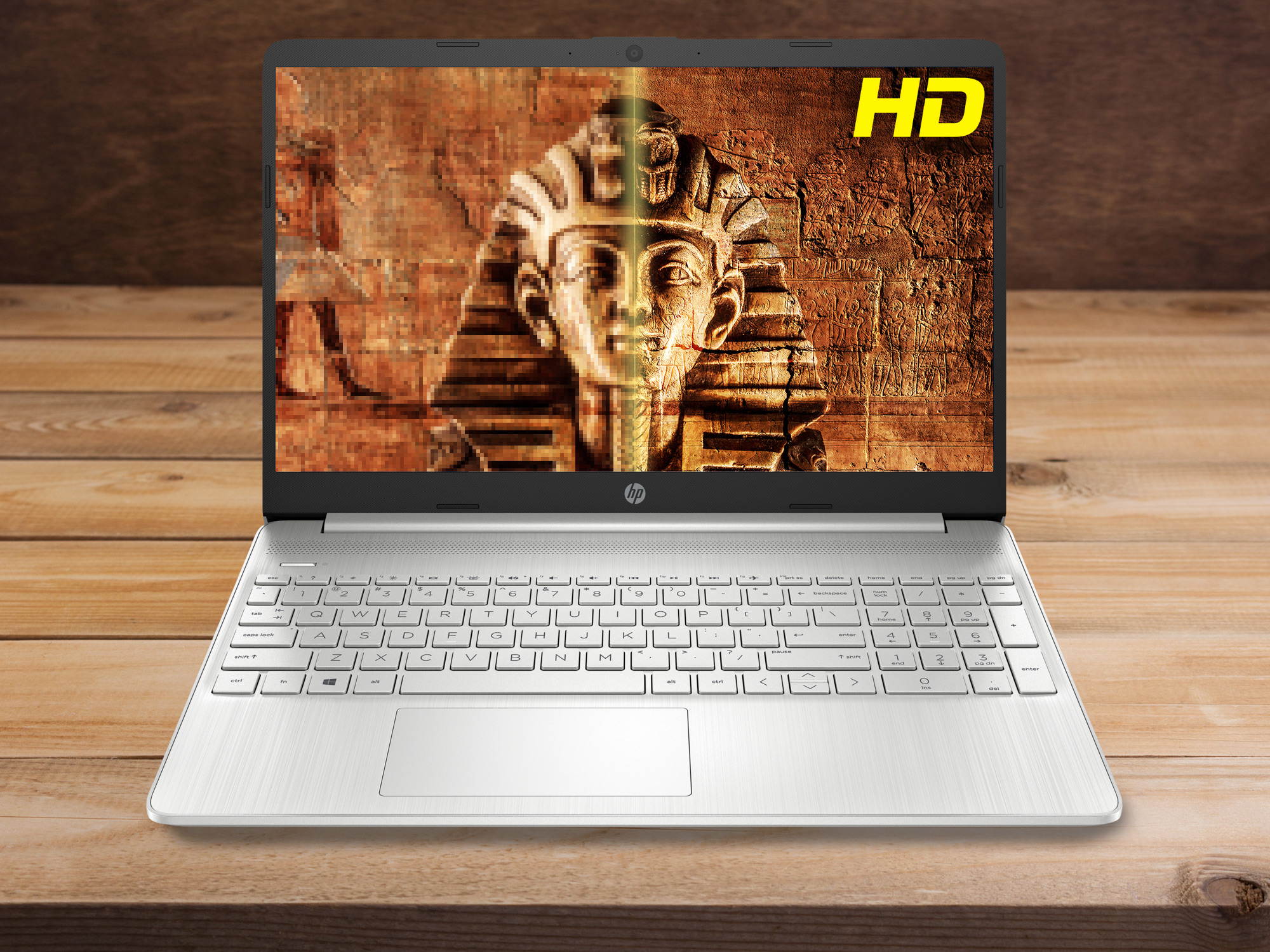 HP 15 Notebook, 15.6" HD Display, Intel Core i3-1005G1 Upto 3.4GHz, 8GB RAM, 128GB NVMe SSD, HDMI, Card Reader, Wi-Fi, Bluetooth, Windows 10 Pro