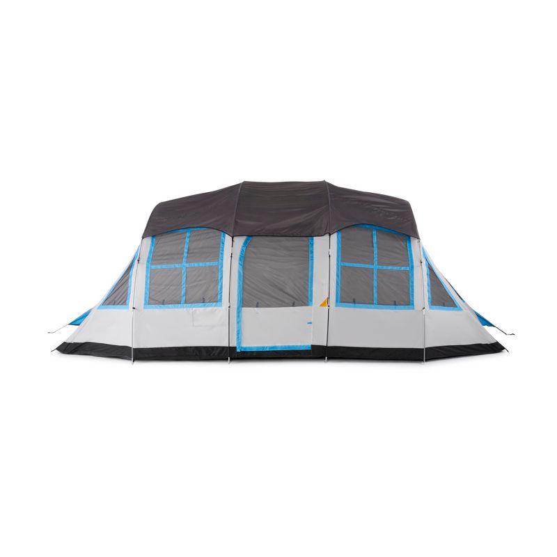 Tahoe Gear Prescott 12 Person 3 Season Instant Outdoor Family Camping Cabin Tent