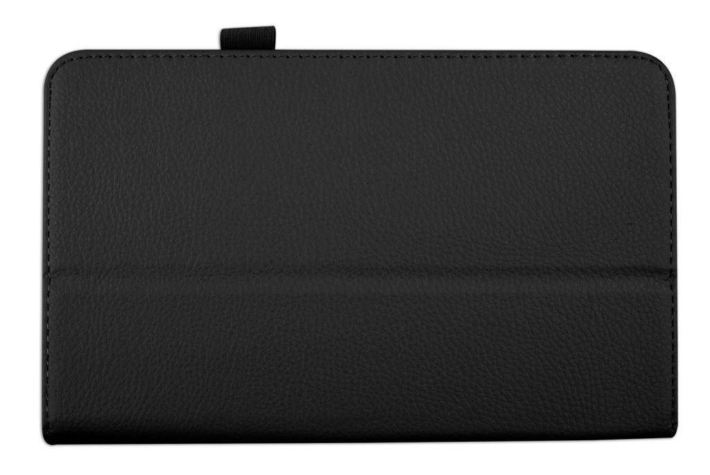 Hellfire Trading Magnetic PU Leather Case Cover for Samsung Galaxy Tab 4 8" T330 - Black