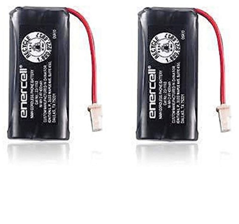 Enercell 2.4V/400mAh Ni-MH Cordless Phone Battery 2301666 2-pack
