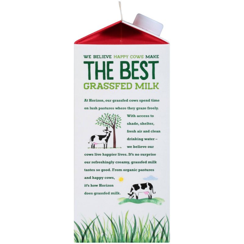 Horizon Organic Grassfed 2% Milk - 0.5gal