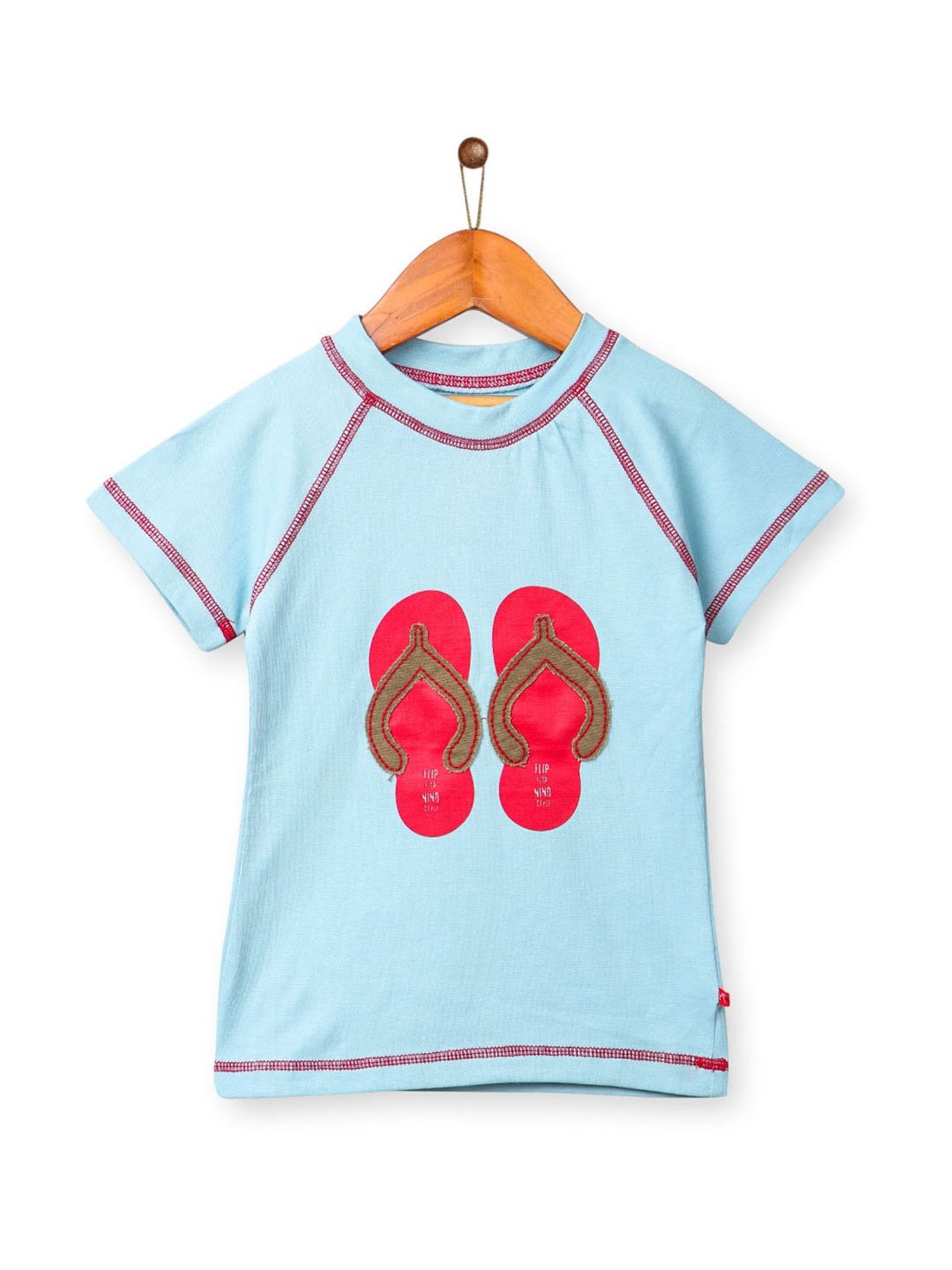 Nino Bambino Boys Blue Printed T-Shirt