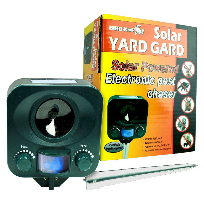 Solar Yard Guard Ultrasonic Animal Repeller - Bird-X