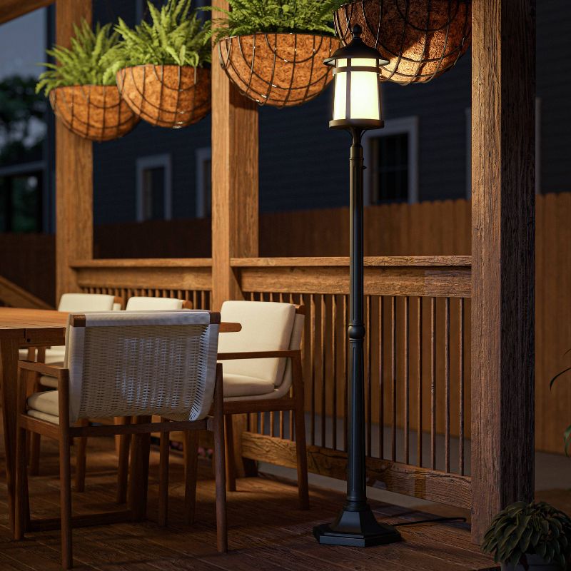 Outdoor Lantern Kenroy Black Aluminum