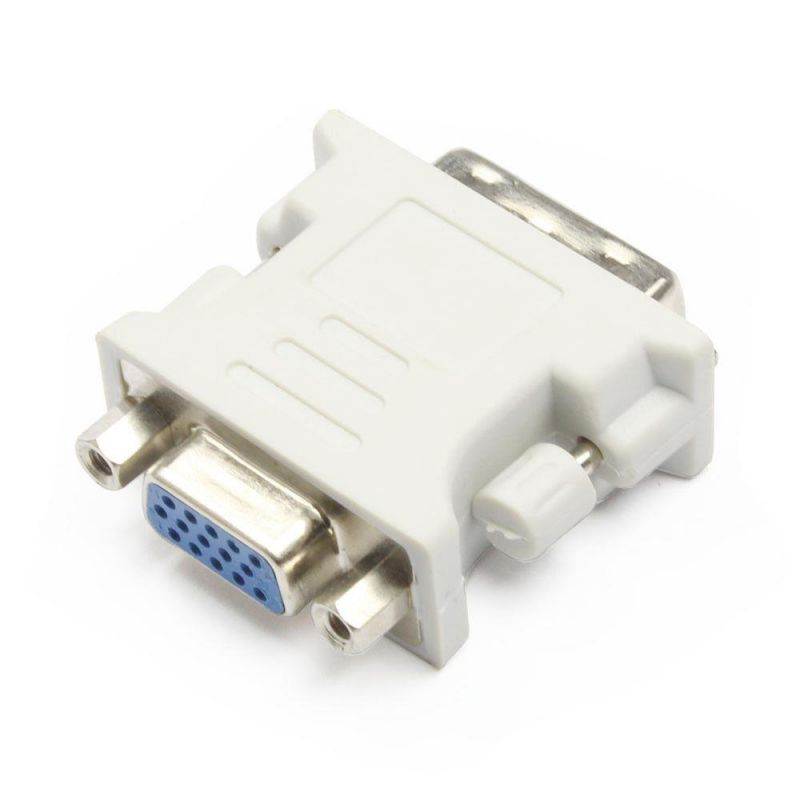 Premium Male DVI-D to Female VGA Adapter (DVI 24+1 Pin)