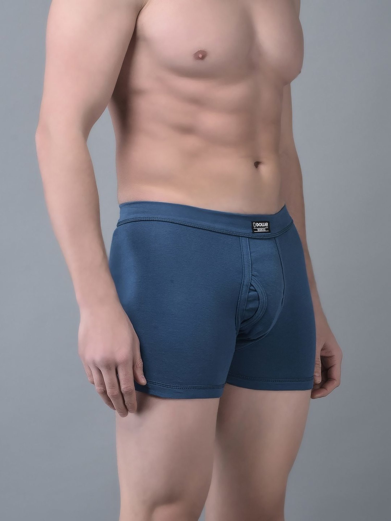 Dollar Bigboss Assorted Cotton Regular Fit Trunks - Pack Of 7