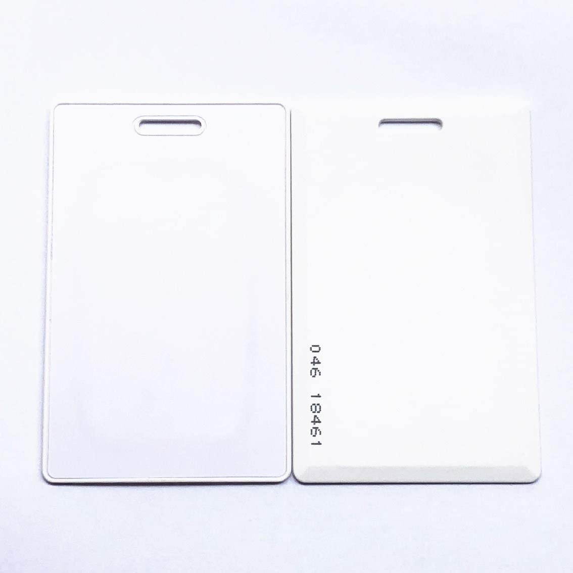 26 Bit Proximity Clamshell Weigand Prox Swipe Cards Compatable with ISOProx 1386 1326 H10301 Format Readers and Systems. Works with The vast Majority of Access Control Systems(100 pcs)