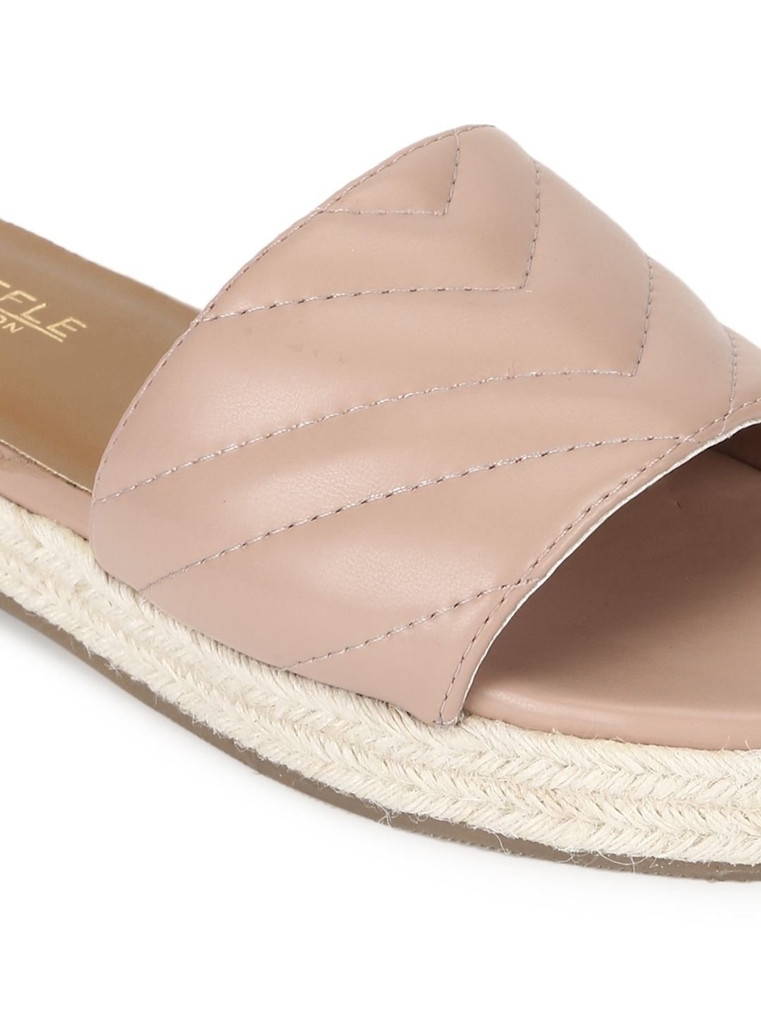 Truffle Collection Women's Nude Casual Sandals