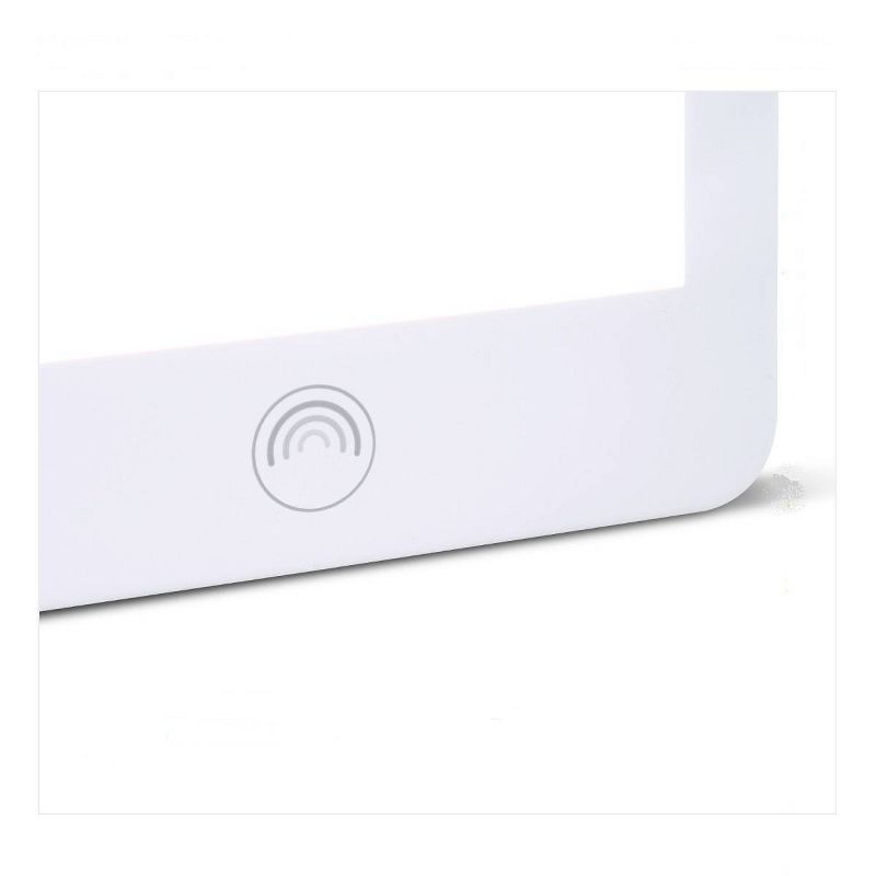 10.4" x 6.4" x 1.1" LED UV Free Happy Light Lumi Therapy Lamp White - Verilux