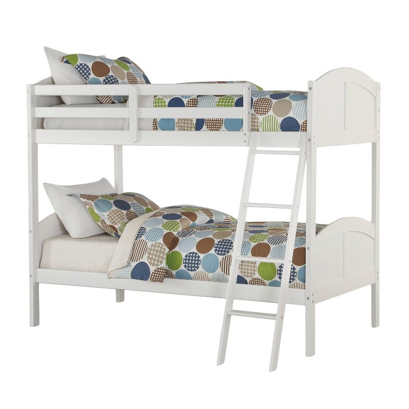 Twin over Twin Toshi Bunk Bed White - Acme Furniture