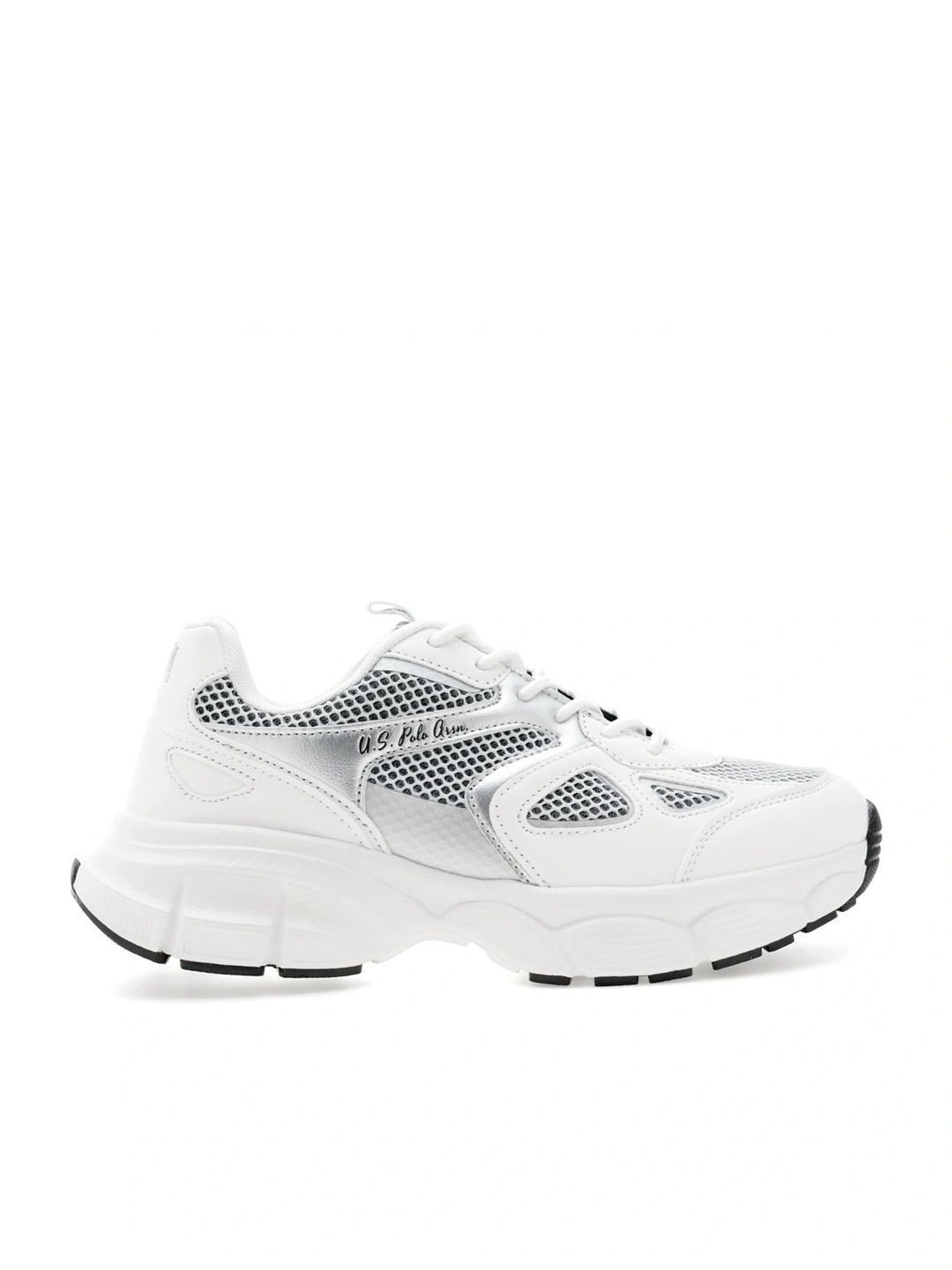 U.S. Polo Assn. Women's White Sneakers