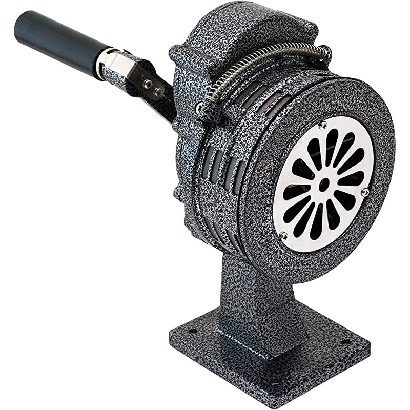 Loud BaseTable Mount Hand Crank Manual Operated Metal AlarmSiren Air Raid VXS1000SM